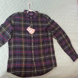 Ralph Lauren Purple Label Multicolor Plaid Shirt